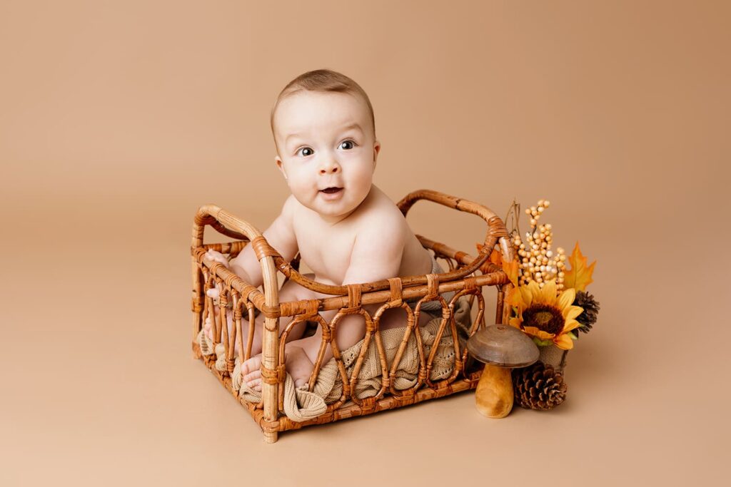 fotografia de un bebé realizada en santander